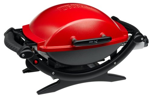 Weber Q 120 Portable Propane Barbecue, Red