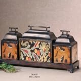 Uttermost Wild Times Canister, Set of 3