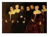 00409 Seven Members of the Soranzo Family Art Styles Giclee Poster Print by Jacopo Robusti Tintoretto, 24x18