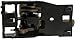 Dorman 81226 Interior Door Handle Compatible with Select Toyota Models, Brown; Textured, Black
