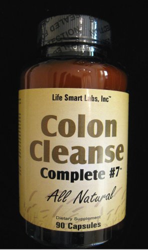 Colon Cleanse Complete #7 2250mg. daily, 90 capsules with superior natural herbal ingredients and dosage for WEIGHT LOSS and overall health management