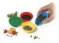 Norpro 4-Piece Silicone Mini Flexible Pinch Bowl Set, Multicolored