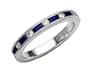 0.90 cttw Karina B(tm) Sapphire Eternity Band - Platinum, 18kt White or Yellow Gold