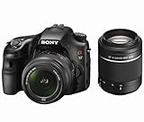 Sony Alpha SLT-A57 SLR Digital Camera (Dual Lens Kit) w/ 18-55mm & 55-200mm Lens