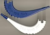 Jewish Toy Shofar Blue/White Plastic Noisemaker - Set/5