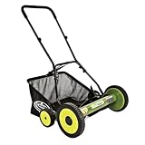 Sun Joe Mow Joe MJ502M 20-Inch Manual Reel Mower with Catcher