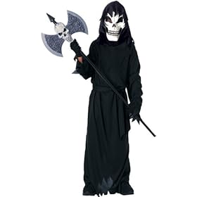 Halloween Concepts Child's Scary Skeleton Costume, Medium