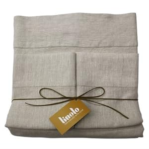 Amazon.com - Linoto 100% Linen Sheet Set - P