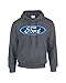 Ford Oval Hooded Sweatshirt Hoody-heathergray-xxl
