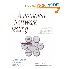 Automated Software Testing: Introduction, Management, and Performance