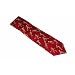 3B Scientific Red Silk Skeletons Playing Sports Necktie