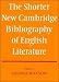 Book The Shorter New Cambridge Bibliography of English Literature (The New Cambridge Bibliography of English Literature)