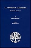 La g�om�trie alg�brique. Recherches historiques