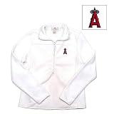 Los Angels Angels of Anaheim Womens Simplicity Micro Fleece Pullover by Antigua