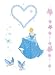 Disney Princess Cinderella Temporary Body Sticker / Tattoos