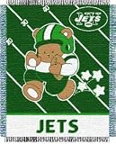 New York Jets NY Baby Blanket Bedding Throw 36 x 46