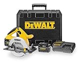 DEWALT DW007K-2 6-1/2-Inch 24-Volt Cordless Circular Saw Kit