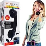 Retro Phone Cell Phone Handset - Black - New Products