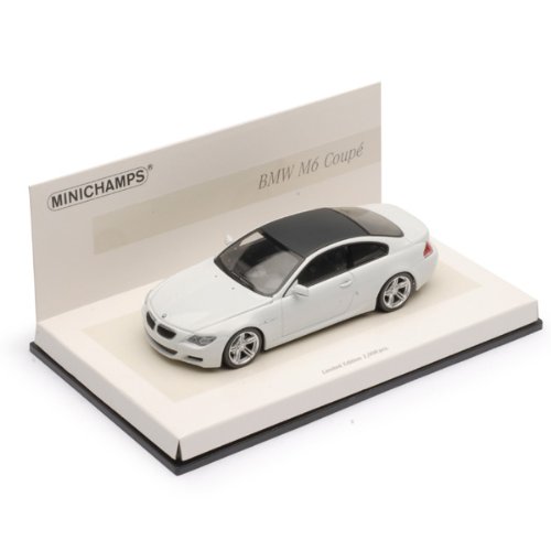 Cover image : 【MINICHAMPS/ミニチャンプス】1/43 BMW M6 クーペ ホワイトエディション