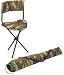 Sporting Goods : Woodland Camo Collapsible Stool w/Back