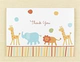 Hortense B. Hewitt Jungle Animals Thank You Cards