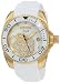 Invicta Women's 0488 Angel Collection Cubic Zirconia Accented Polyurethane Watch