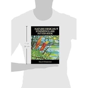 Nature Designs Stained Glass Pattern Book (Dover Stained Glass Instruction)