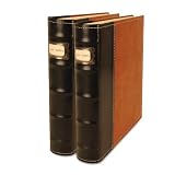 2 CD/DVD Storage Binders - Holds 96 Discs (Brown)
