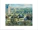 View Of The Tuileries Gardens Art Print Poster By Claude Monet, 14  x 11 