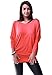 LeggingsQueen Women's Dolman Long Sleeve Modal Tunic Top