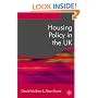 Housing Policy in the UK (Public Policy and Politics)