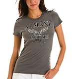 Armani Exchange Rhinestone Eagle Logo T-Shirt