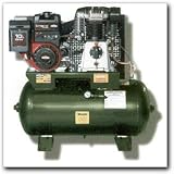 Amflo - Air Compressor, 10.0 HP Stationary, Gas, 30 gal. Horizontal, Midline (ATCC-1023-GT)