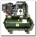 Amflo Air Compressor 10.0 HP Stationary Gas 30 gal. Horizontal Midline
