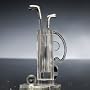 Godinger Crystal Golf Clubs with Bag