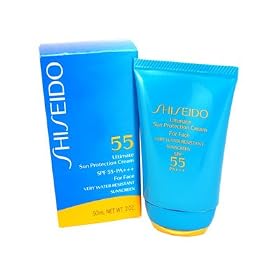 Shiseido Ultimate Sun Protection Cream SPF 55 *PA+++ (for face)