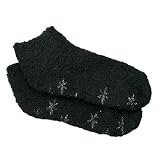 Foot Petals Black Petal Plusheez Socks
