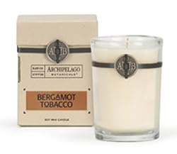 Archipelago Botanicals Signature 5.25 oz Boxed Candle - Bergamot Tobacco