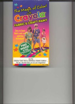 The Magic of Color: Crayola Fabric & Craft Paint