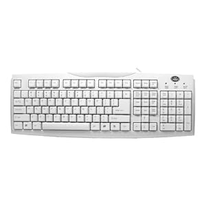 Gear Head 107-Key Keyboard (Gray) by Gear Head