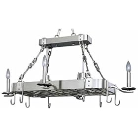 Island 4 Light Industrial Kitchen Island Fixture by Maxim Lighting