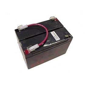 Click here to buy Hi-Capacity SLA UPS Battery for APC BackUPS 450, 520, 575C, 600 (RBC3) by Battery-Biz.