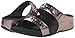 FitFlop Women's Biker Chic Slide Dress Sandal, Pewter, 6 M US