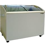 Metalfrio 30 Curved Glass Slide Top Ice Cream Freezer Display Case **Lease $30** Call 817-888-3056