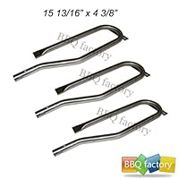 13361 3-pack Stainless Steel Burner Replacement for Select Jenn-air and Nexgrill Gas Grill Models