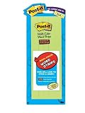 SUPER STICKY MULTI-COLOR WORD STRIPS, QUAD, 8-1/4X3, 5 50-SHEET PADS