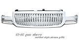 03-06 Gmc Sierra Vertical Style Grill Shell Chrome