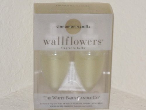 Bath & Body Works, Wallflowers Fragrance Bulbs Refills, Cinnamon Vanilla [ 1 Box = 2 Refills ]