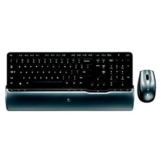 Logitech S520 Wireless Keyboard and Laser Mouse Set - Black (920-000922)