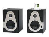 Samson StudioDock 4i Powered Studio USB Monitors with iPod Dock - B001M0P5WA